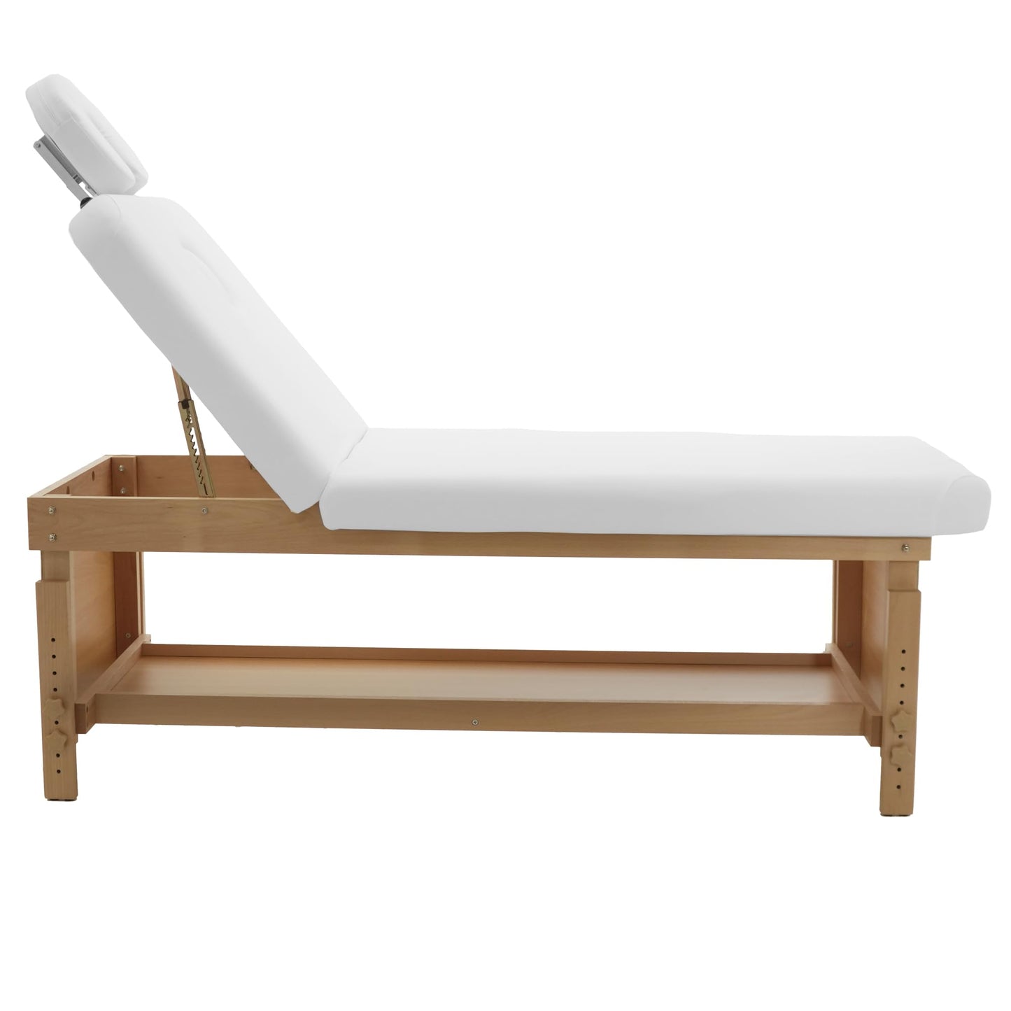 SKINACT Elegance Massage/Facial Bed & Table (White)