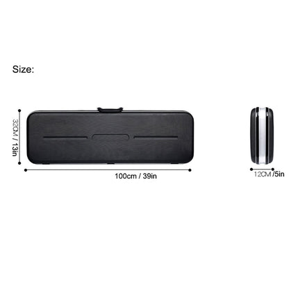 CSNBDMBBSH Recurve Bow Case, Compact Bow Case, Professional Hard Bow Case for Compound Bow Pillar Lock Foam Arrow Storage(Medium)