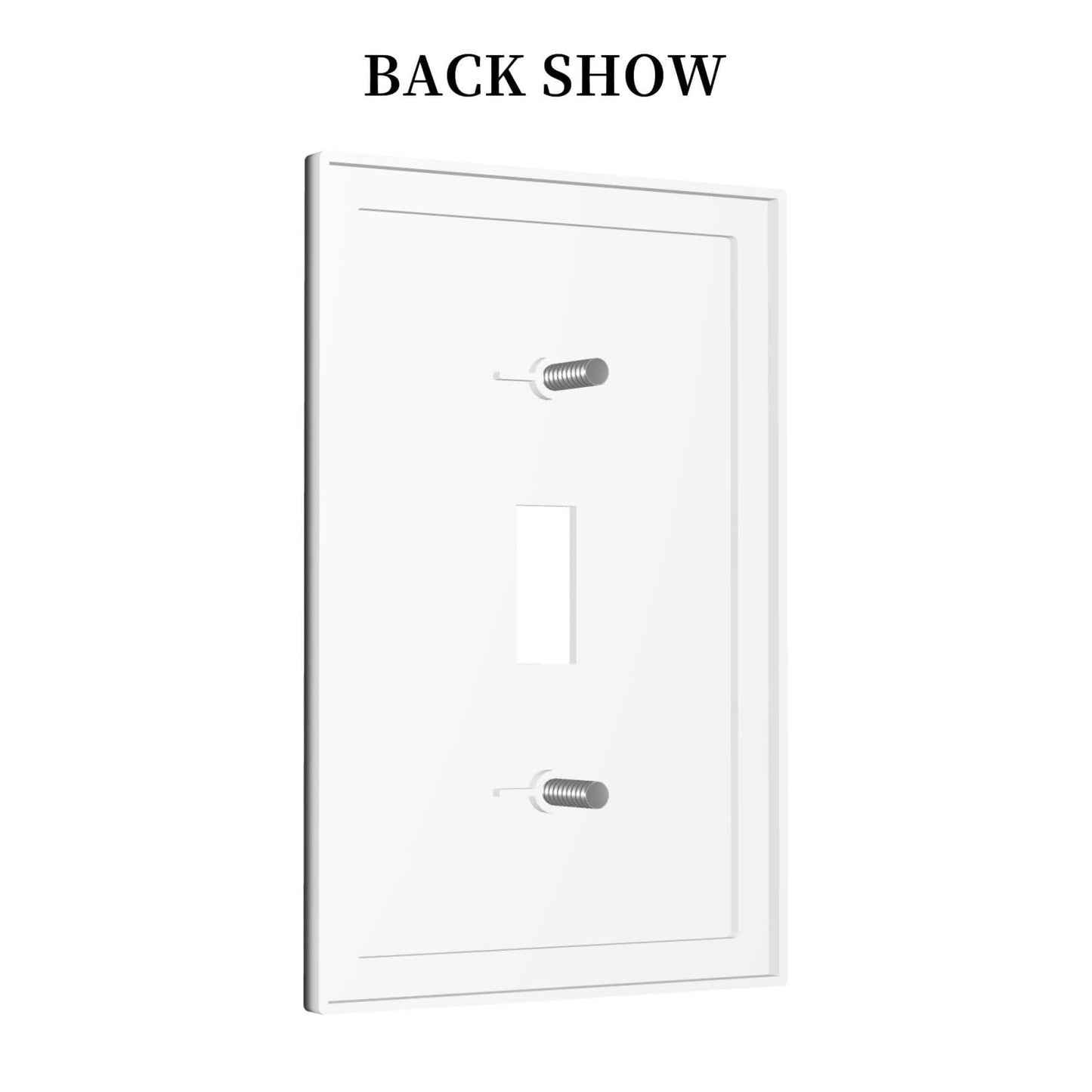 Wpshijia Black Witchy Skeleton Skull Gothic Sun Moon 1 Gang Novelty Light Switch Covers Decorative Unique Single Toggle Wall Plate Switchcover Electrical Switchplate for Bathroom Bedroom Decor