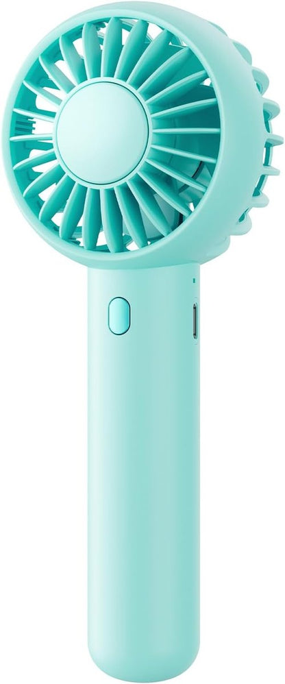 Gaiatop Mini Portable Fan - Powerful 3-Speed Handheld & Desktop Design | Lightweight USB Rechargeable Green