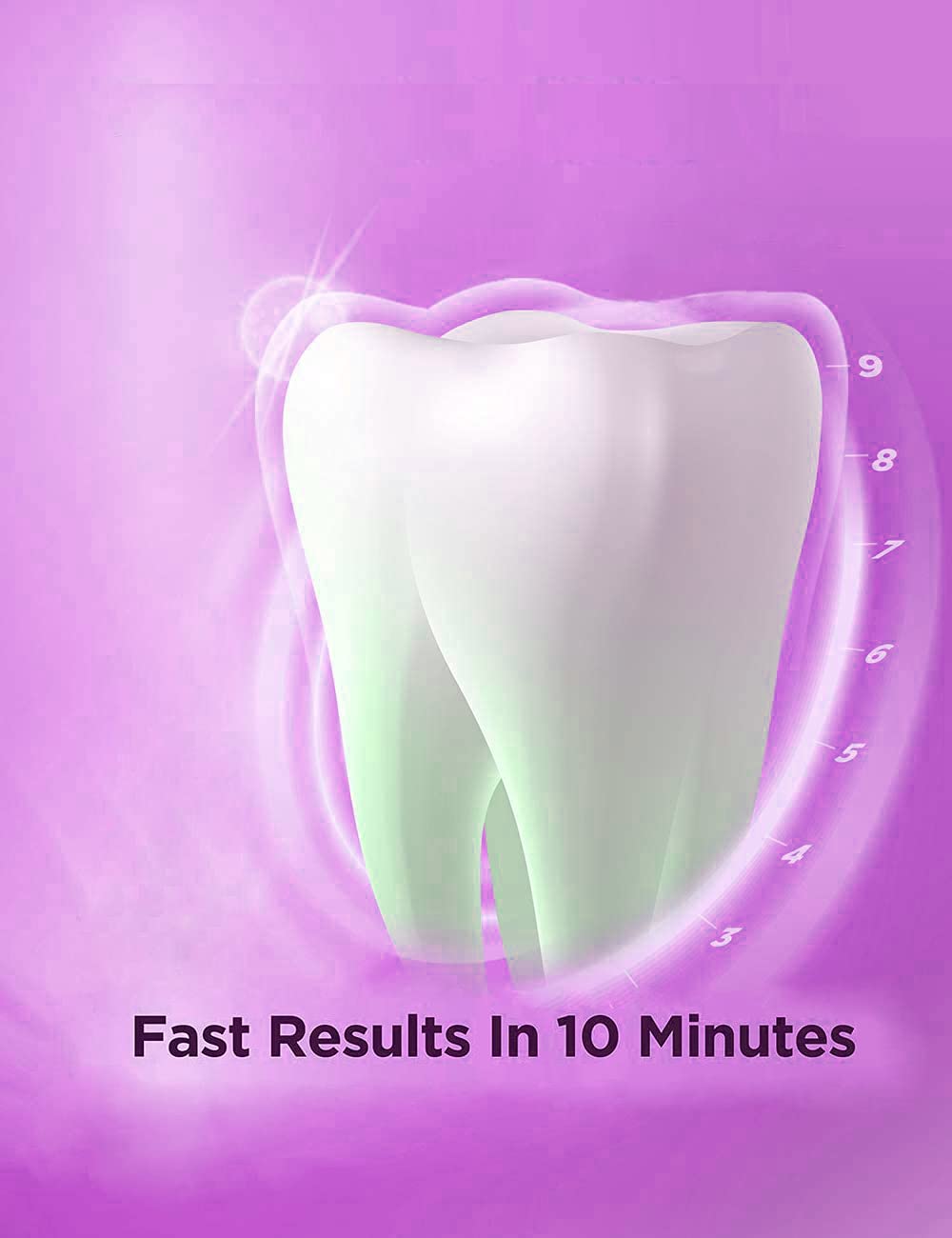 Bright White Smiles - Teeth Whitening Gel Refill Kit - 10 Tubes 44% Carbamide Peroxide Tooth Whitener Formula
