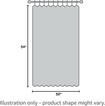 FMFUNCTEX 100% Blackout Curtains for Bedroom, 54 Inch Length Black Branch Panels for Living Room, Thermal Insulated 2