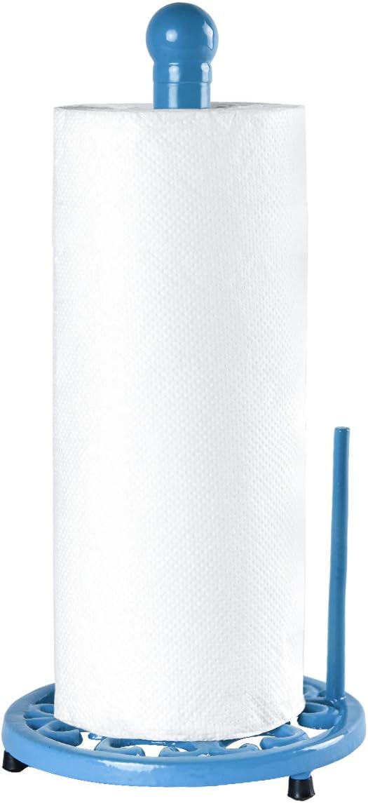 Countertop JOGREFUL Paper Towel Holder Stand, Cast Iron Kitchen Paper Towel Vintage Stand with Weighted-Base, Bathroom