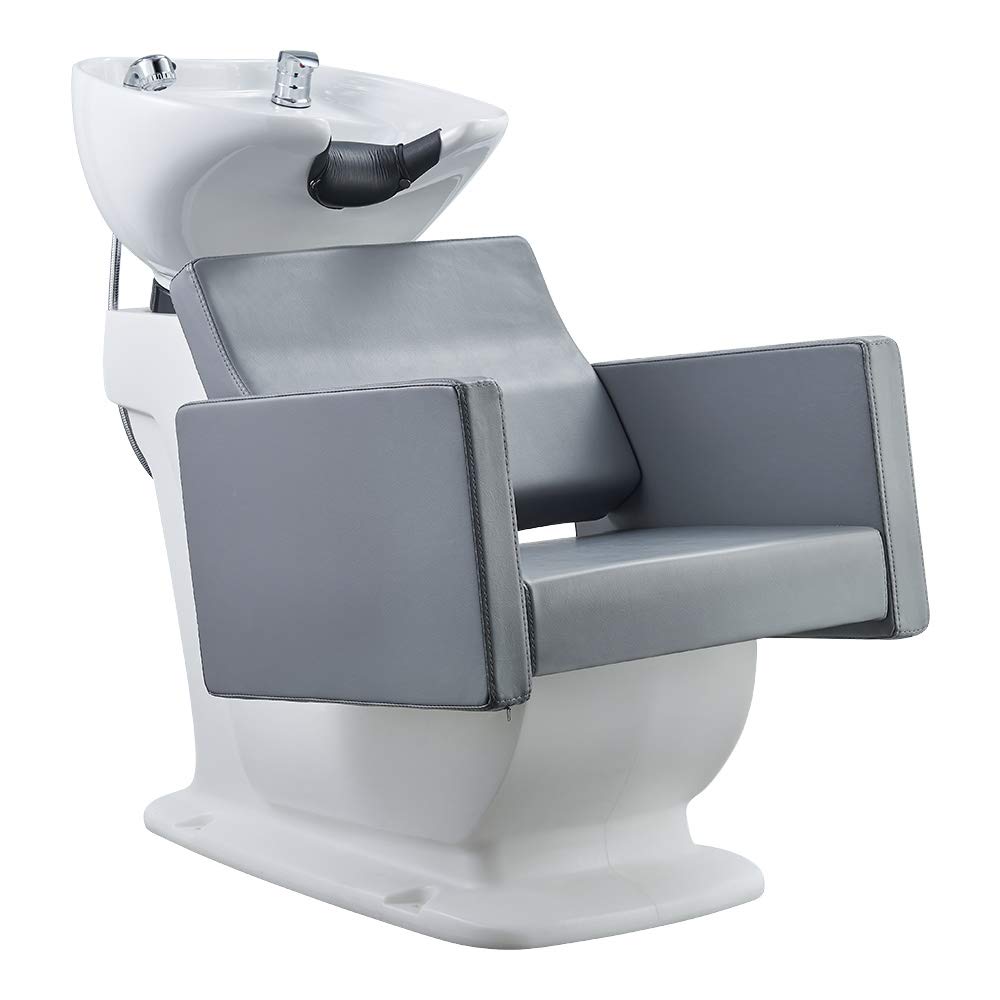 DIR Salon Shampoo Station Backwash Unit with Ceramic Wash Sink Takaran