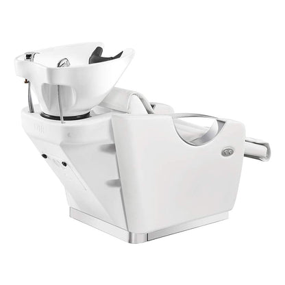 Dir Salon Shampoo Backwash Unit Hair Washing Station with Electrical Leg-Rest Victoria