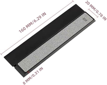 8 Pcs Diamond Sharpening Stones Set, diamond knife sharpening stone with a Non-Slip Base for Ruixin Sharpener