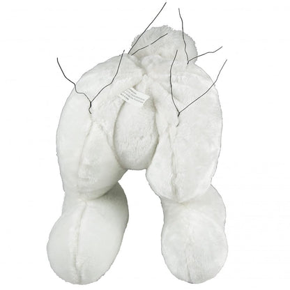 Craig Bachman 3-Piece Easter Bunny Wreath Decor Kit, 25-Inch Wired Bunny Ears and Bottom Set for Wreath Making, Easter Floral Components, HE7115