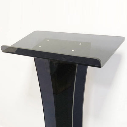 LaseVe Podium Podium Acrylic Lectern Pulpit Transparent Podium Church Wedding Podium School Stage Host Business Office Furniture Conference Display Stand
