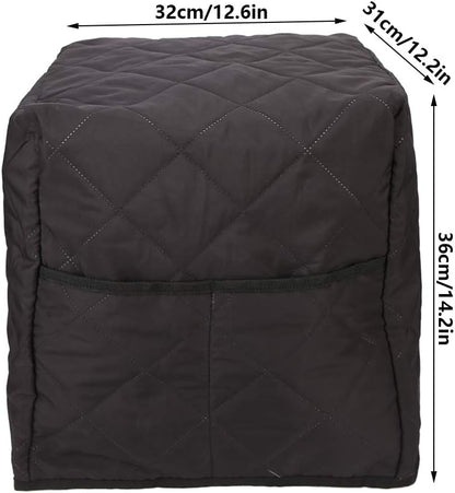 Coffee Machine Cover, Soft Cotton Dust Cover, Adjustable Fit, Washable Cleaning, Fine Workmanship for Home Kitchens &