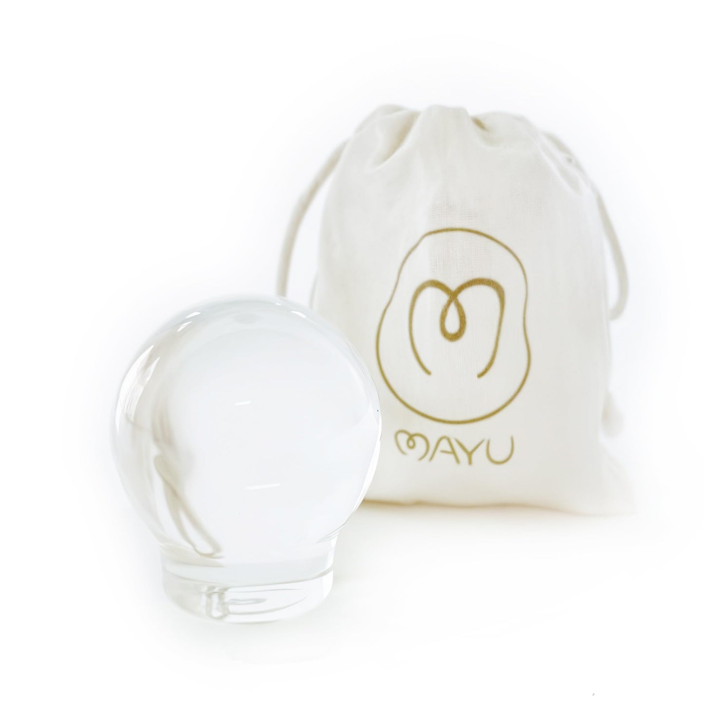 MAYU, Glass Topper Designed for Mayu Swirl Structured Water Carafe, Enhances Aesthetics, Preserves Freshness, Prevents Dust, Grade-A Borosilicate Glass, Dishwasher Safe, Modern Minimalist Design