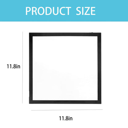 CXYNDFA Diamond Art Frames, 4-Pack 12x12 Inch Black、Display your diamond paintings perfectly with these magnetic, self-adhesive frames. Ideal for wall decor, window displays