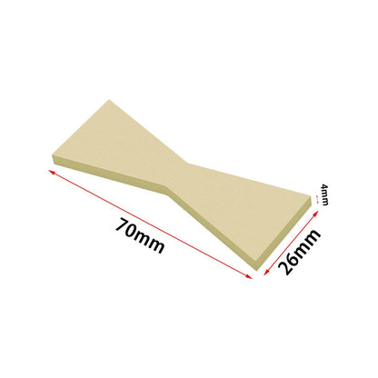 Create idea Solid Brass Bow Tie 70mmx26mmx4mm Slot Cutting Wood Bow Tie Professional Butterfly Inlay Bowtie Inlay Butterfly Inlay,for Bowtie Inlay Wood Working, HP736-BW