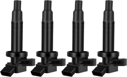 ECCPP 3 ignition coils with 3 iridium Spark Plugs,UF808,coils packs,for Smart Fortwo 2016-2017 0.9L‎224332428R,UF-808