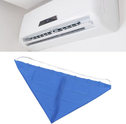 CHICIRIS Split Air Conditioning Cover, Waterproof Service Bag with Drain Outlet Pipe and Brush for Washing