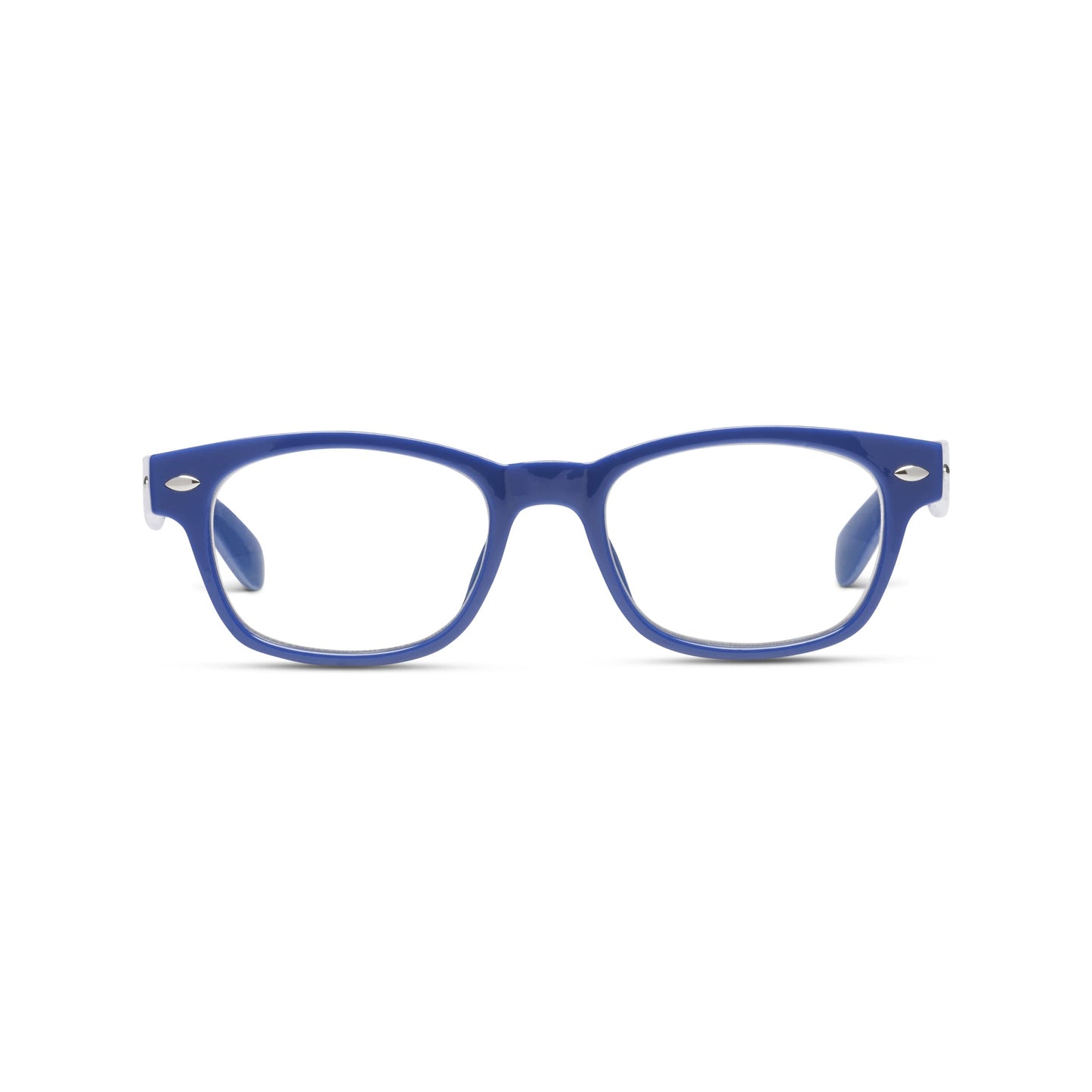 Peepers by PeeperSpecs Clark Blue Light Blocking Reading Glasses, Blue +2.50