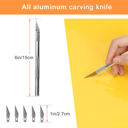 Luxiv Car Window Tint Application Tools Kit, 9 Pcs Vehicle Glass Protective Film Installing Tool, Squeegee Automotive Film Scrapers