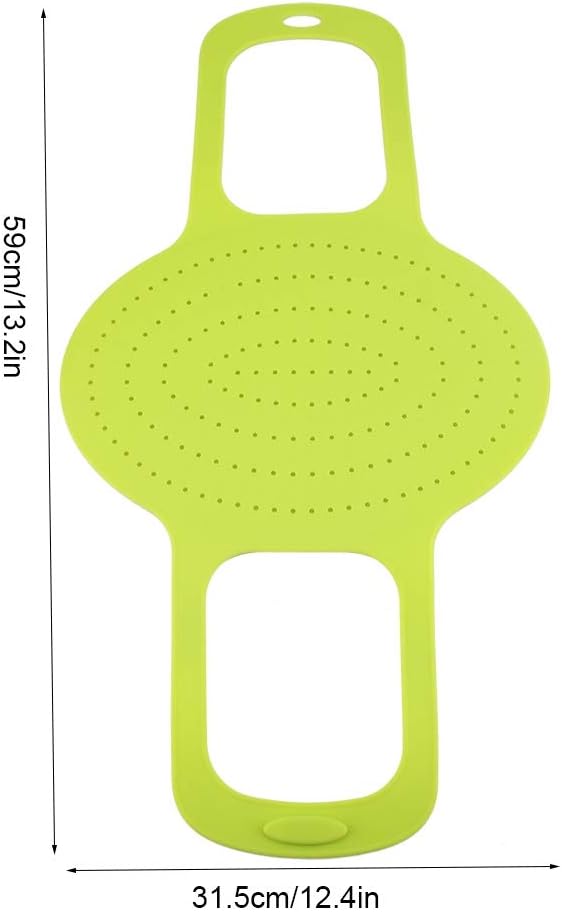 Pssopp Silicone Turkey Lifter, Roasting Pan Sling for Turkey Meat, Green Bakeware