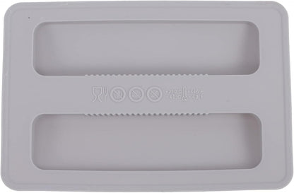Luxshiny Silicone Lid 2 Slice Toaster Cover, Upper Electric Bread Maker Cover for Protection