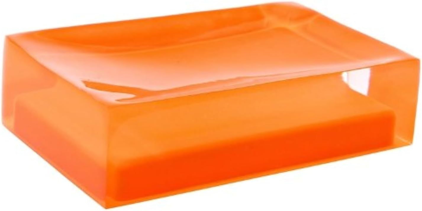 Gedy Rainbow Soap Holder, 0.3" L x 4.33" W, Orange