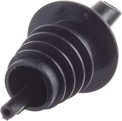 TableCraft Free Flow Pourers, Black, 24-Pack