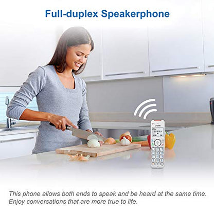 VTech VS112-4 Bluetooth 4 Handset Cordless Phone for Home with Answering Machine, Call Blocking, Caller ID, Intercom and Connect to Cell