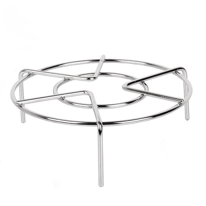Steam Rack,Steaming Rack Stand,Steamer Basket,Heavy Duty Stainless Steel Metal Multi-function By Meleg Otthon (5.9" Diameter X2.7"High)