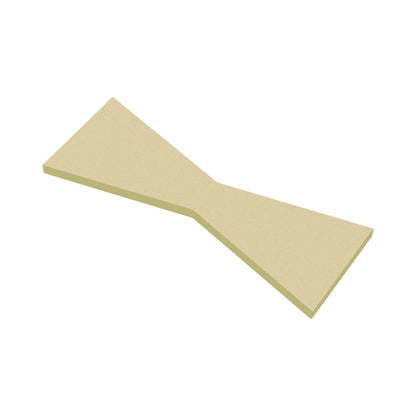 Create idea Solid Brass Bow Tie 100mmx38mmx4mm Slot Cutting Wood Bow Tie Professional Butterfly Inlay,Bowtie Inlay,Butterfly Inlay,For Bowtie Inlay Wood Working, HP736-CW