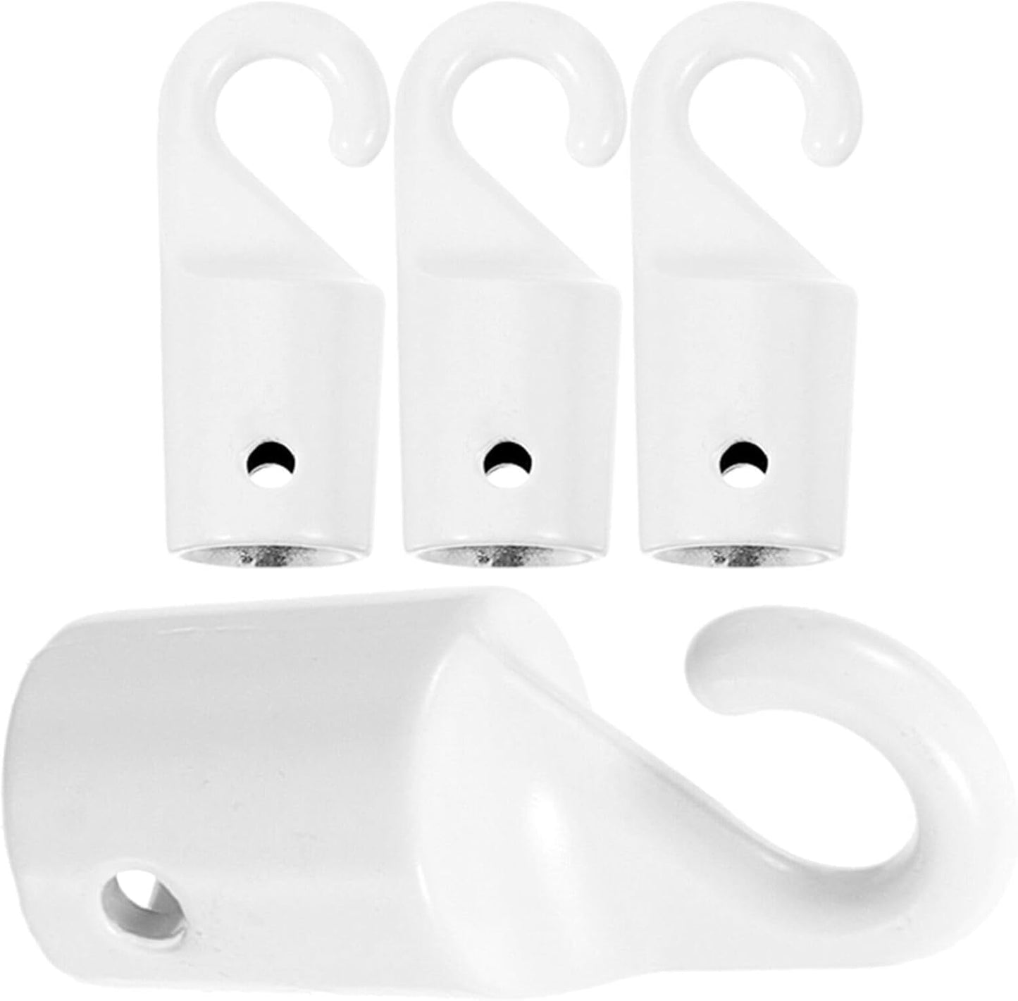 MAGICLULU 4Pcs Blind Wand Hook Tips - Replacement Metal Hardware for Vertical and Horizontal Blind Wand Repair