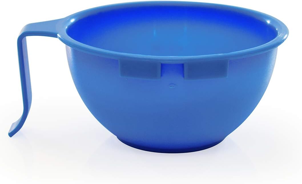 Colortrak Hair Dye Bowl Caddy, Includes Center Caddy Pole and Three Color Coded Bowls with Brushes