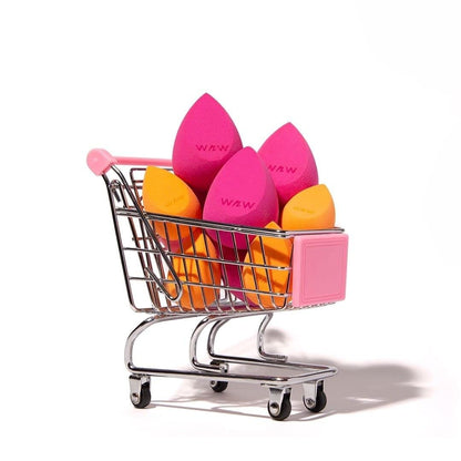 wet n wild Double Tap Makeup Sponge Set, Foundation Blending Beauty Sponge Flawless for Liquid, Cream, and Powder Dry and Wet Blender Make Up Use Vegan, Cruelty Free