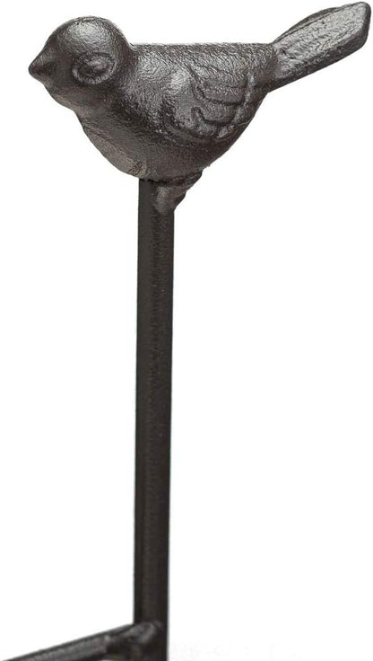 Bulb TJ Global Double Glass Light Vase Planter Holder, Plant Terrarium, Propagation Station, Metal Stand