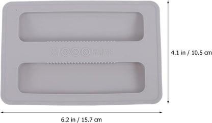HEMOTON 2 Slice Toaster Lid, Silicone Toaster Cover, Bread Maker Cover Accessories
