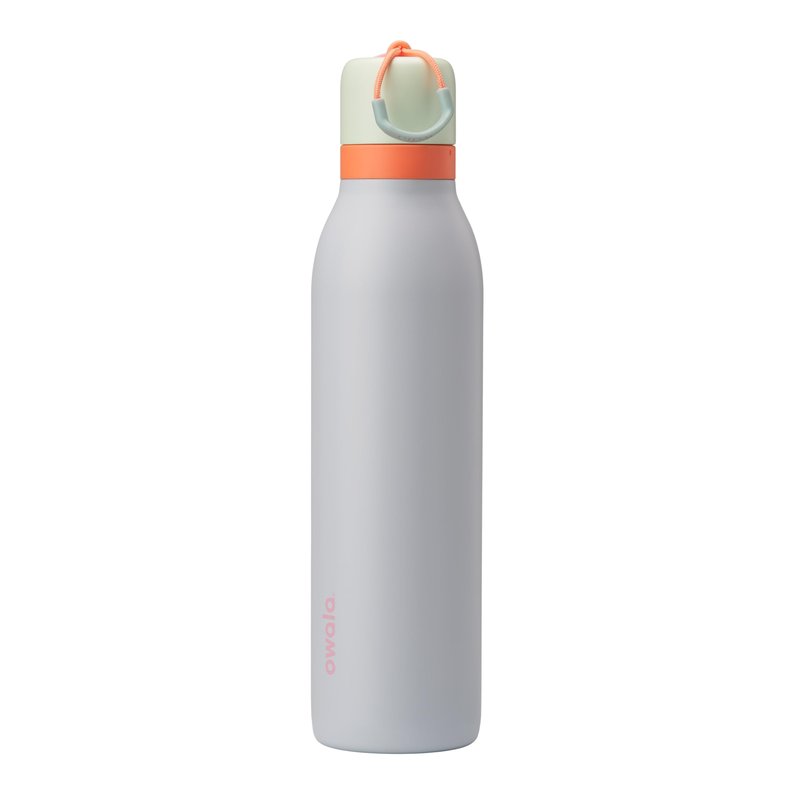Owala FreeSip Twist Insulated Stainless Steel Water Bottle with Straw for Sports and Travel, BPA-Free, 24-oz, Beach House
