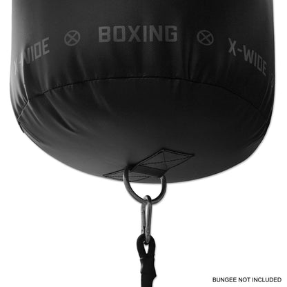 Meister 90lb Filled X-Wide Boxing Heavy Bag w/Double-End Attachment - Black