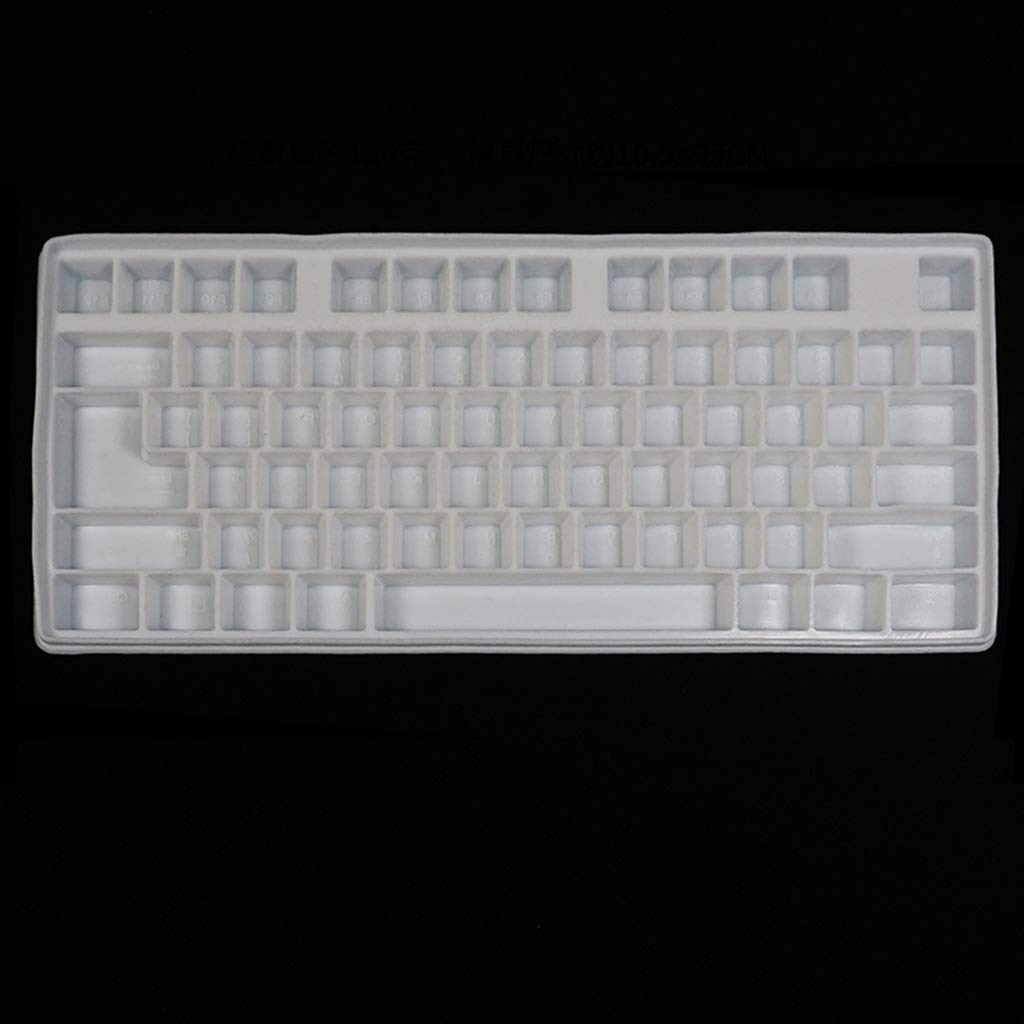 HYROOY Computer Keyboard Silicone Mold l Handmade Soap Chocolate Candy Mould ft Resin Clay Decorating Tools Silicone