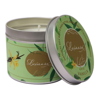 Massage Oil Candle Scented Low Temp for Body Relaxation, Pure Natural Soy Wax Aroma Candle for Home Decoration,Amazing Gift for Family- Vanilla Scent 6.35 OZ