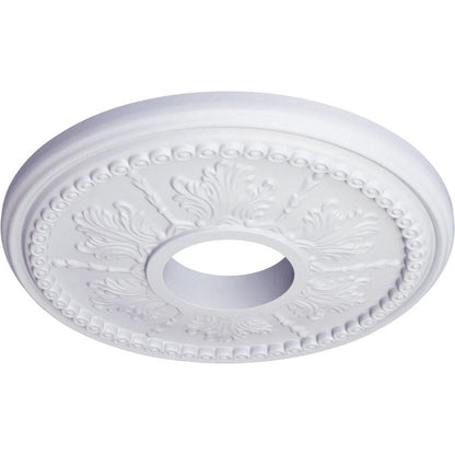 13 7/8"OD x 3 3/4"ID x 1 1/4"P Tirana Ceiling Medallion (Fits Canopies up to 4 3/4")