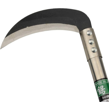 Zelin Grass Sickle - Manganese Steel Blade Handheld Tool for Clearing Vines and Weeds