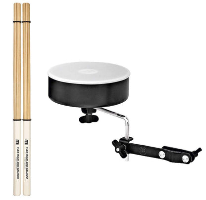 Cajon Box Drum Set Kit for Low Volume Acoustic Music with Snare, Hihat Cymbals, Pedal, Shaker, Rods, Bag and Hardware