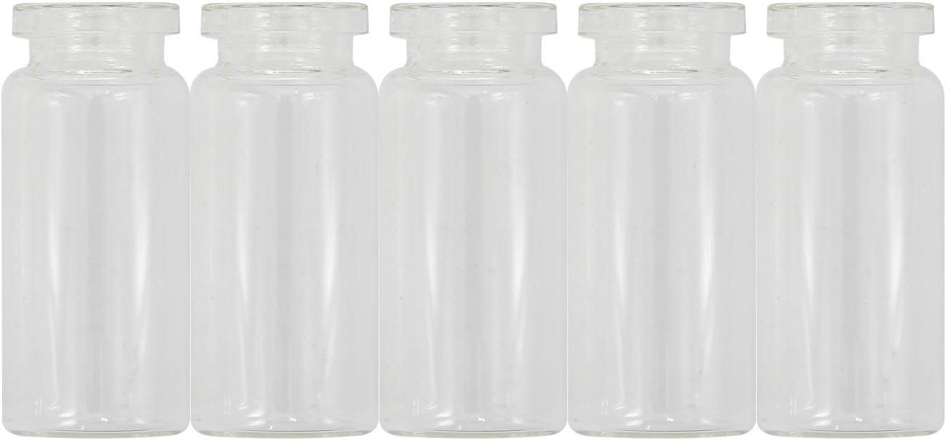 HighFree 20 mm Vial Crimper Manual Sealer, Hand Sealing Machine with 10 Set of 10ml Vials + Stopper + Caps