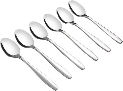 Ggbin 12 Pieces Stainless Steel Tea Spoon - 5.9 Inches for Home or Coffee House