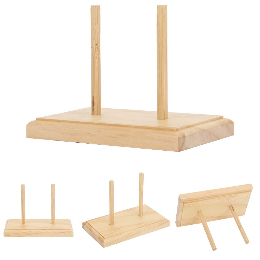Wooden Bobbin Holder Thread Spool Stand Organizer, Very Useful Tool for Sewing and Embroidery, Craft Tool, Spool Stand, Adjustable Spools
