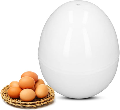 HEEPDD Microwave Egg Cooker, 4 Eggs Capacity Microwave Egg Steamer for Hard Boiled Eggs