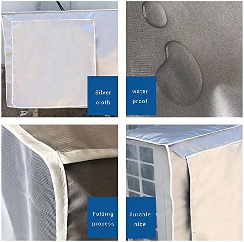 Air Conditioning Cover, Waterproof Dustproof Outdoor Window AC Unit Mini Split System Cover