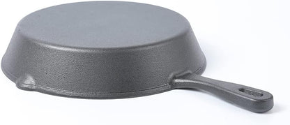 Cast Iron Skillet, 10 Inch Cast Iron Pan for Frying, Cooking, Baking on Induction, Electric, Gas, and Oven