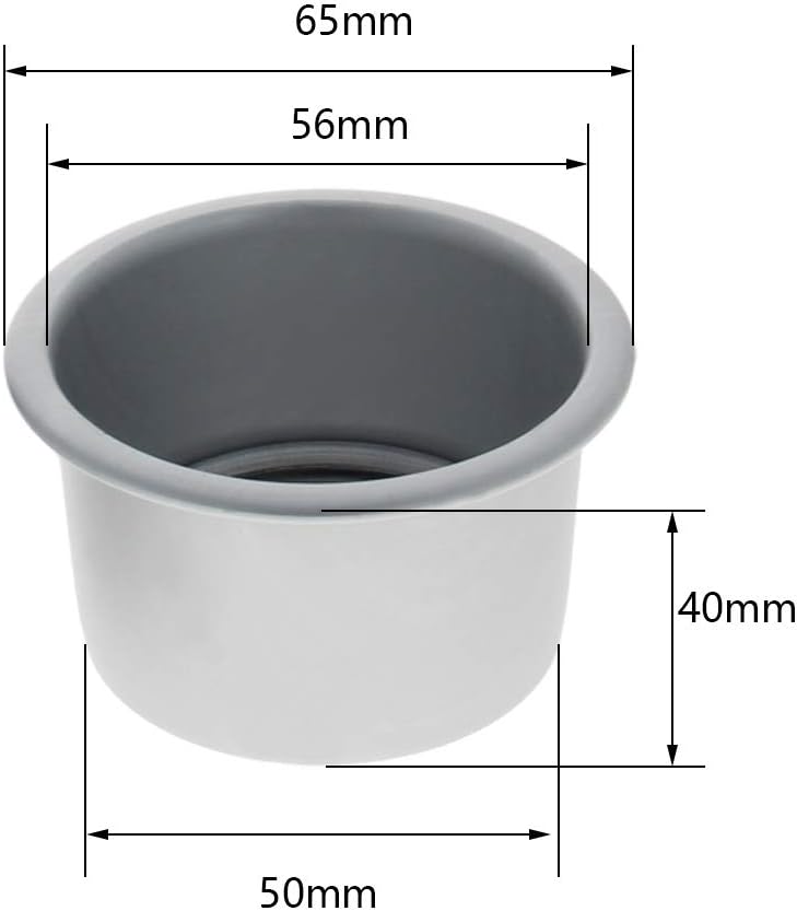 Othmro 5 Pcs Round Cake Pans with Removable Loose Bottom, Nonstick Aluminum Alloy Bakeware, Silver