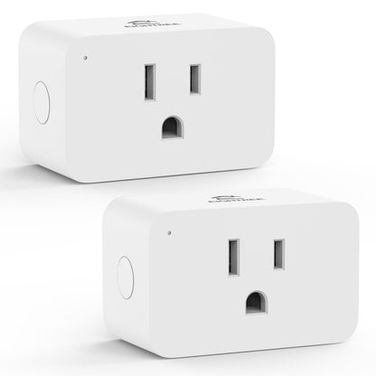 EIGHTREE Smart Plug 15A, Smart Plugs That Compatible with Alexa & Google Home & SmartThings, No Hub Required, Smart Outlet with Remote Control, Timer & Schedule, 2.4GHz WiFi Only, 4 Packs