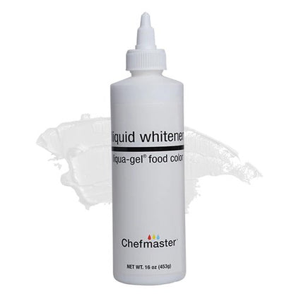 Liqua-Gel Food Coloring by Liquid Whitener - Professional-Grade Dye for Brighter Whites & Pastels | 16 oz