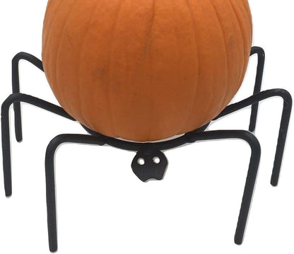 Handcrafted Metal Spider Fall Decoration for Pumpkin and Mum Displays