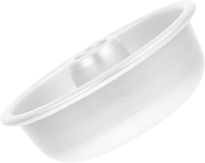Luxshiny Angel Food Cake Pan, Pound Tube Pan, Non-stick Baking Tin, Cake Mold for Chiffon Cake, Bakeware 9.4CM
